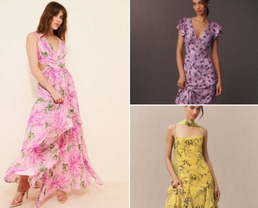 Summer Wedding Guest Dresses to Rent cover photo collage