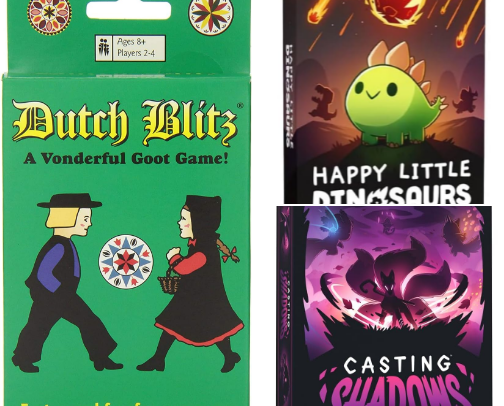 Great games for great nights cover photo collage