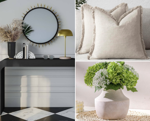 Amazon Affordable Furnishings cover photo collage