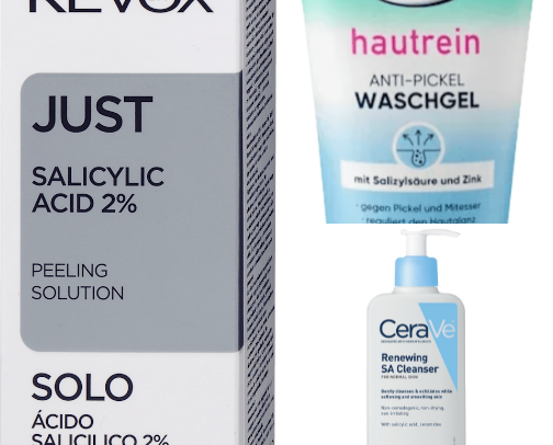 Skincare for combination skin cover photo collage