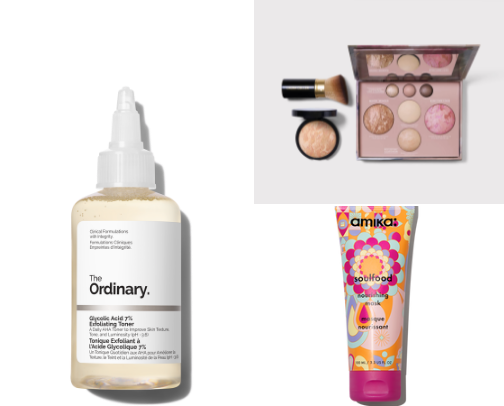 My favorite beauty recs cover photo collage