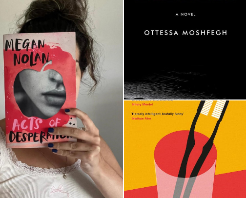 Early 20s Essential Book Recs cover photo collage