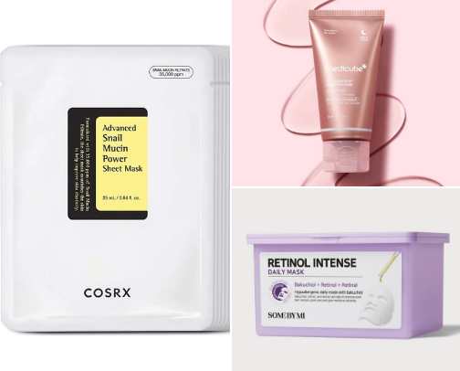 Korean Face Masks Routine for Glass Skin (Daily + Weekly Glow) cover photo collage