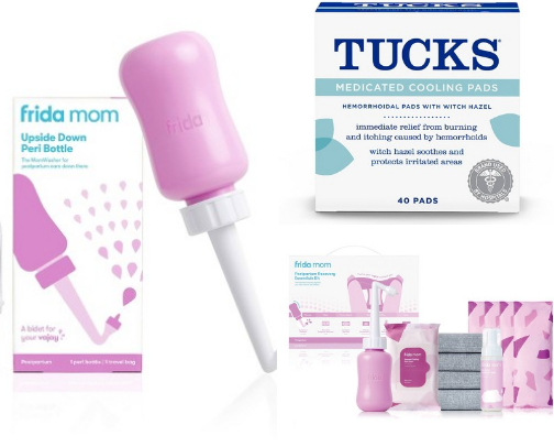 Things to buy as a postpartum mom cover photo collage