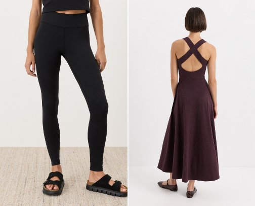 Non-toxic women’s cotton clothes cover photo collage