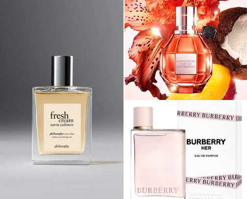 Favorite parfumes cover photo collage