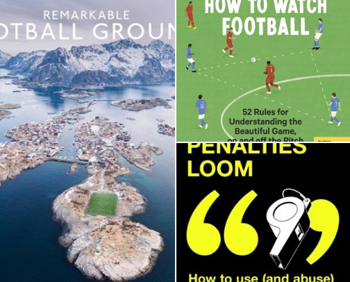 Football Crazy, Books to Inspire the love of our Beautiful Game⚽️ cover photo collage