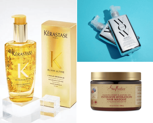 Haircare cover photo collage