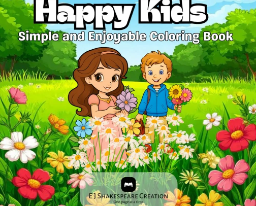 Screen-Free Learning: Coloring, Writing & Activity Books I Created for Kids & Families cover photo collage