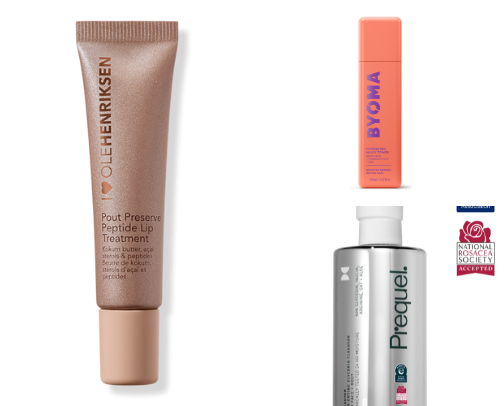 makeup & skincare cover photo collage