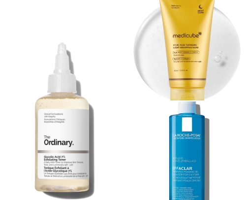 Skincare & wellness cover photo collage