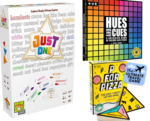 Let’s party - board games and game night activities cover photo collage