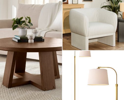 furniture finds for my new apartment cover photo collage