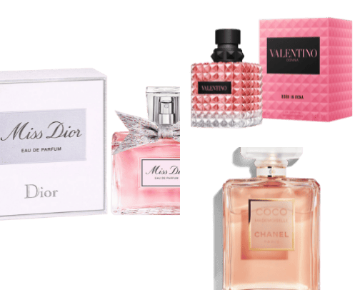 perfumes I love cover photo collage