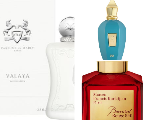 High End Luxe Perfumes ✨ cover photo collage