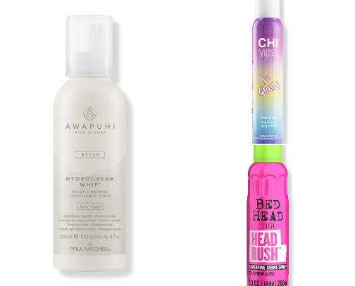 Hair products I love cover photo collage