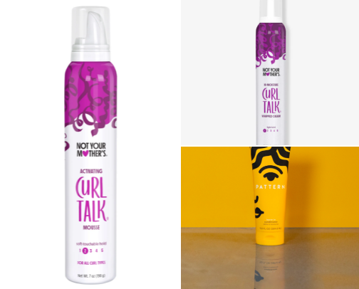 Curly Hair Care cover photo collage
