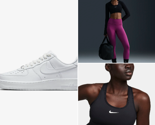 Sporty elegant ✨👟 cover photo collage