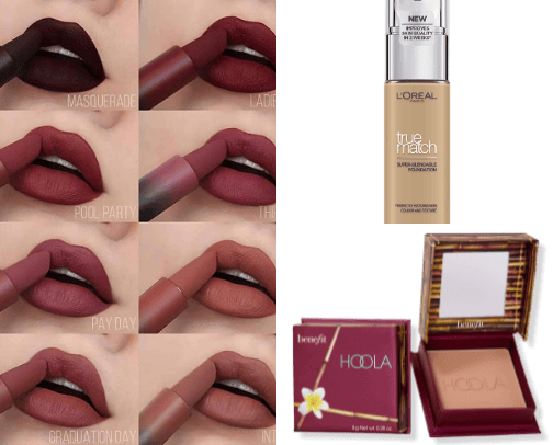 Makeup I love cover photo collage