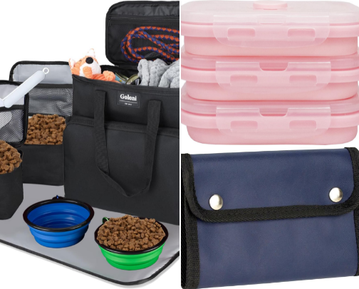 Pet Must-Have Travel Edition cover photo collage