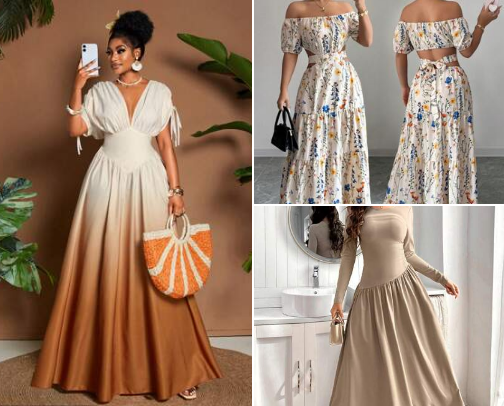 “SHEIN Chic Flow: My Signature Dress Picks” cover photo collage