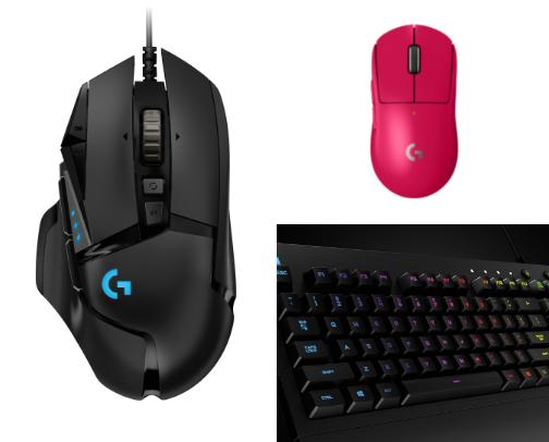 Starter Gaming Setup from Logitech cover photo collage