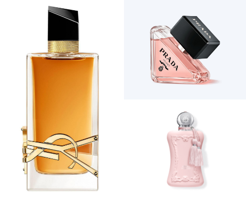 LUXURY PERFUMES FOR WOMEN WITH A FLAIR FOR SOPHISTICATION AND ADVENTURE!!! cover photo collage