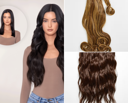The best hair extensions to achieve the hair of your dreams. cover photo collage