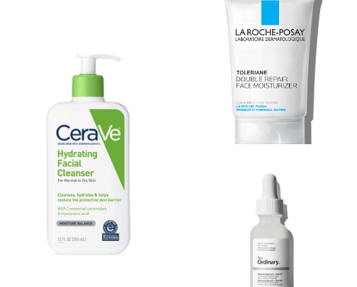 Everyday Skincare Essentials You Actually Need✨️ cover photo collage