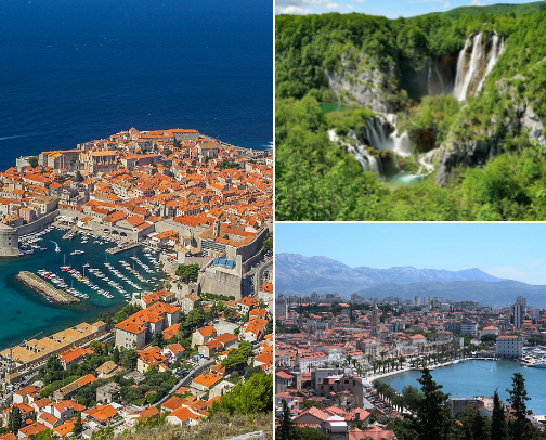 Croatian gems🏞✨️ cover photo collage