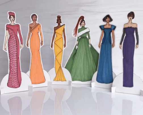 Everything I Use to Create My Standing Fashion Art PaperDolls cover photo collage