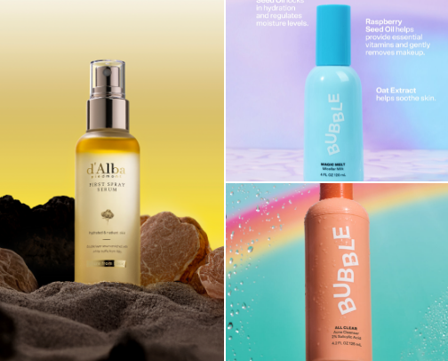 SKINCARE + BODY cover photo collage