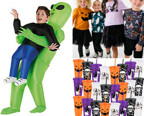 Halloween 🎃 🦇Costumes, Activities & Accessories for Kids🧡 cover photo collage