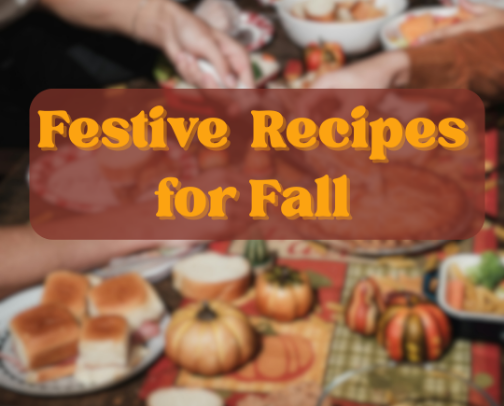 Festive Recipes for Fall cover photo collage