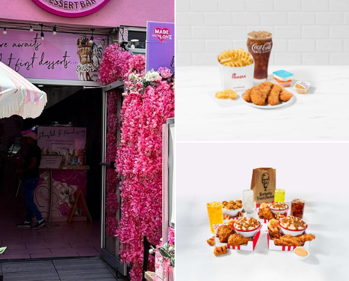 Food places in the 757 cover photo collage