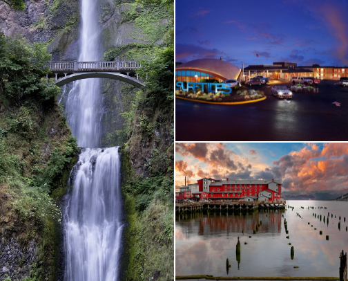 Wander the PNW 🌲🌊 cover photo collage