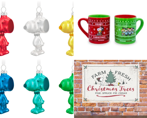 The Ultimate Charlie Brown Christmas List cover photo collage