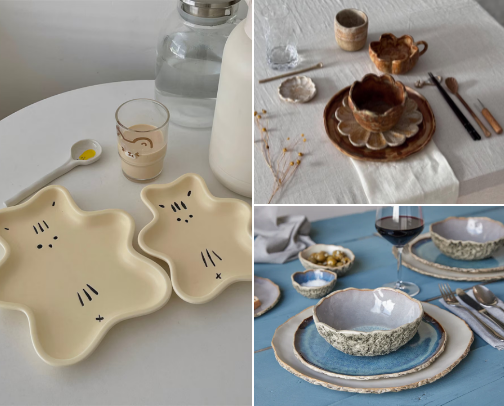Aesthetic Tableware You Must Have✨ cover photo collage