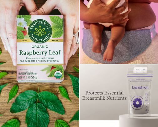 Pregnancy and Postpartum Essentials cover photo collage