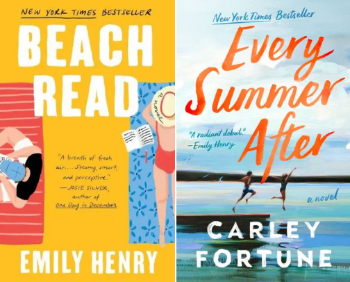 Perfect books for your next beach read cover photo collage