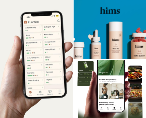 Health and wellness cover photo collage