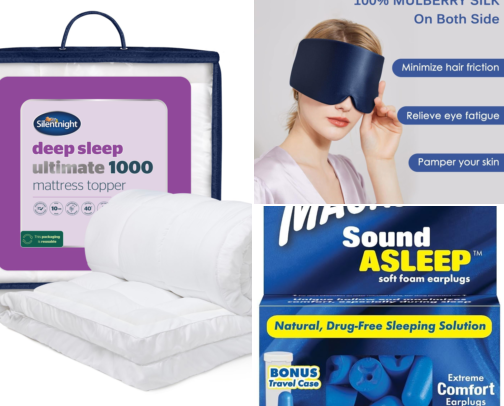 Better Bedtime: Practical Bedroom Comfort Picks cover photo collage