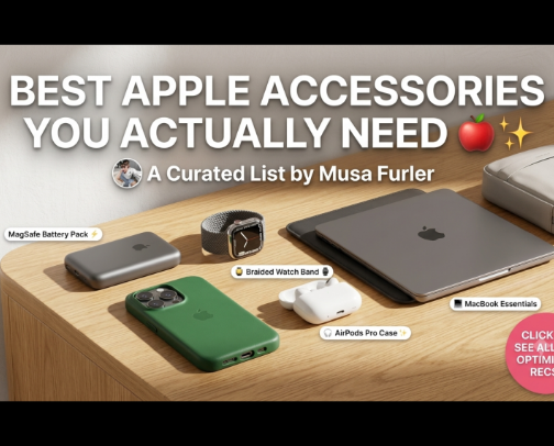 Best Apple Accessories You Actually Need 🍎✨ cover photo collage