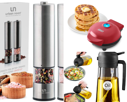 🔪⏲️Amazon kitchen must haves that actually earn their keep🍴🧂 cover photo collage