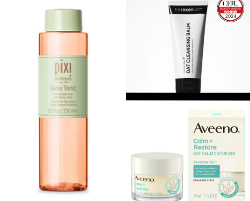 Skincare Favourites 🫧🛀🧴🤍 cover photo collage