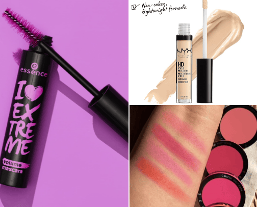 the best random makeup but low budget cover photo collage