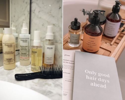 Hair Care Favourites cover photo collage