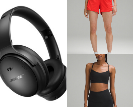 Work out girl essentials cover photo collage