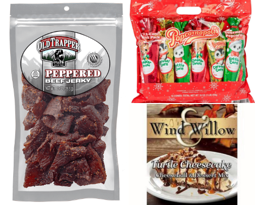 Tasty Treasures: Foods for Gift Baskets & Bags cover photo collage