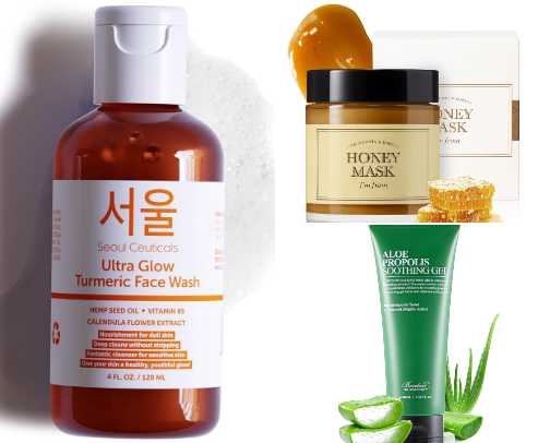 Budget Friendly Skincare Picks for Radiant Skin with Less Chemicals cover photo collage
